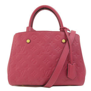 Louis Vuitton Montaigne BB Rose Handbag Amplant